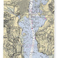 Rosier Bluff-maryland Nautical Chart - Blanket