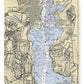 Rosier Bluff-maryland Nautical Chart - Blanket