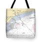Santa Barbara-california Nautical Chart - Tote Bag