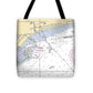 Santa Barbara-california Nautical Chart - Tote Bag
