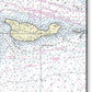 Santa Cruz Island California Nautical Chart - Acrylic Print