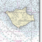 Santa Rosa Island California Nautical Chart - Acrylic Print