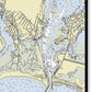 Snug Harbor Rhode Island Nautical Chart - Canvas Print
