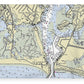 Snug Harbor Rhode Island Nautical Chart - Blanket