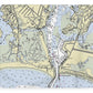 Snug Harbor Rhode Island Nautical Chart - Blanket