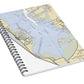 South San Diego Bay-california Nautical Chart - Spiral Notebook