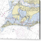 Anna Maria Island Florida Nautical Chart – 000" x 6 – Canvas Nautical Chart Print by SeaKoast