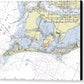 Anna Maria Island Florida Nautical Chart – 000" x 6 – Canvas Nautical Chart Print by SeaKoast