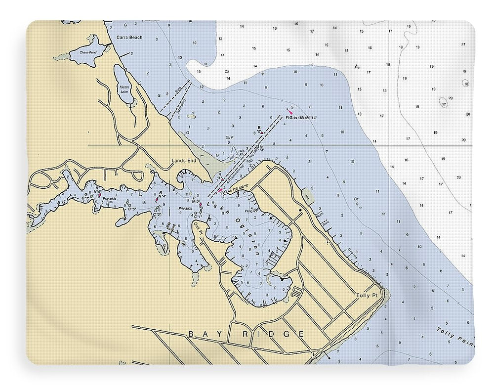 Bay Ridge -maryland Nautical Chart _v2 - Blanket