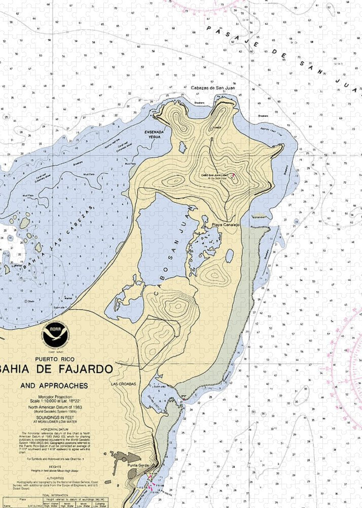 Cabo San Juan -puerto Rico Nautical Chart _v2 - Puzzle