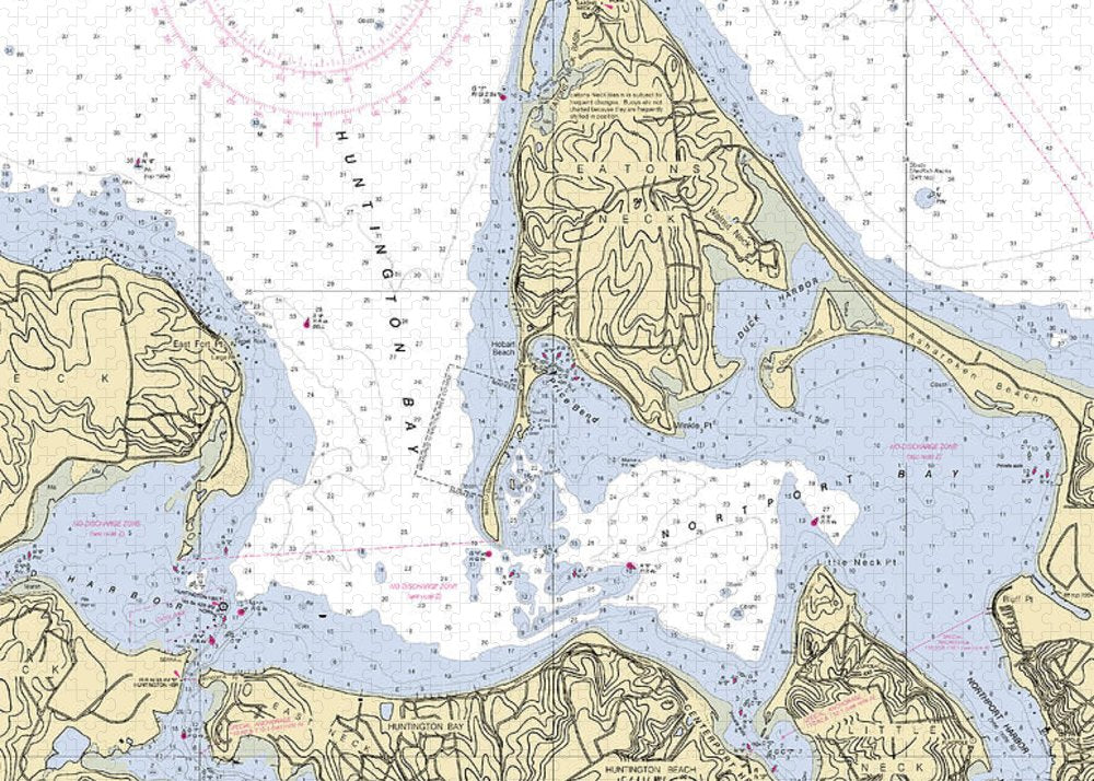 Eatons Neck-new York Nautical Chart - Puzzle