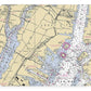 Jersey City-new Jersey Nautical Chart - Blanket