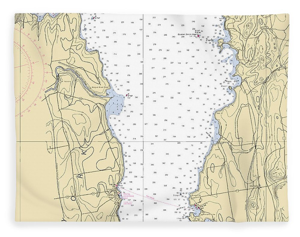 Lake Champlain-lake Champlain  Nautical Chart - Blanket