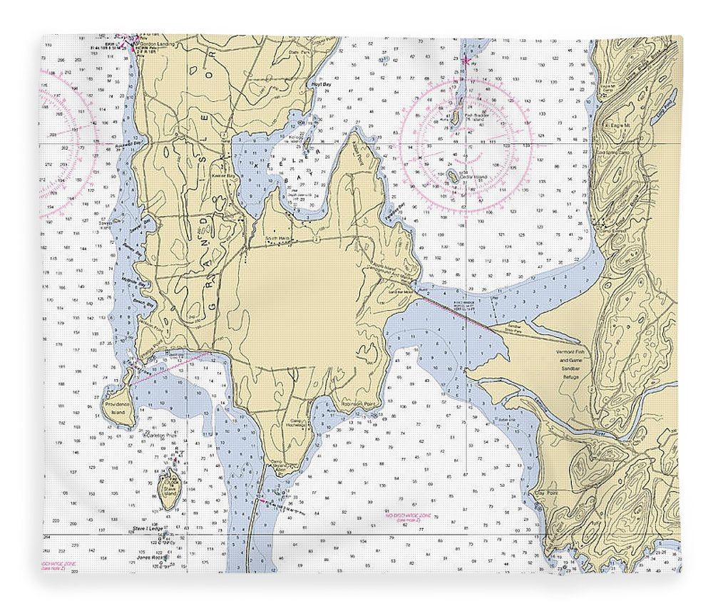 Lake Champlain  Lake Champlain  Nautical Chart _V3 Blanket