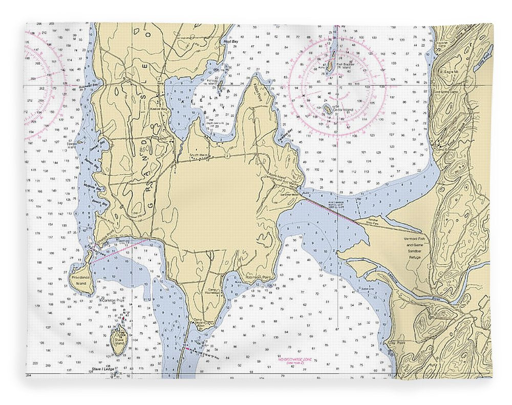 Lake Champlain -lake Champlain  Nautical Chart _v3 - Blanket