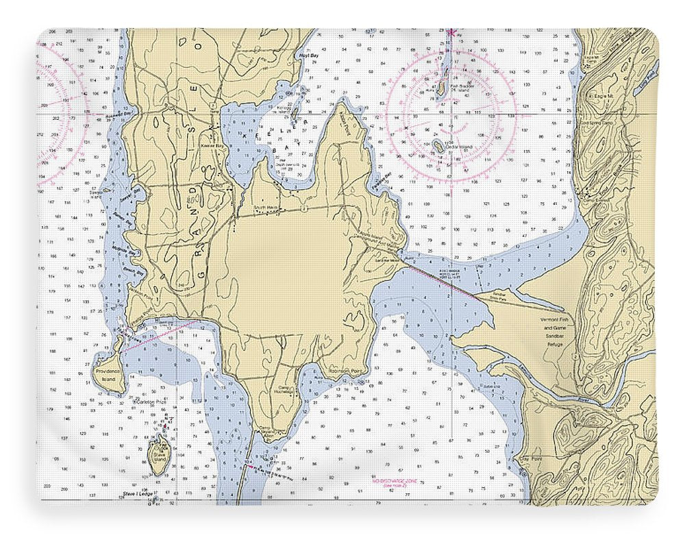 Lake Champlain -lake Champlain  Nautical Chart _v3 - Blanket