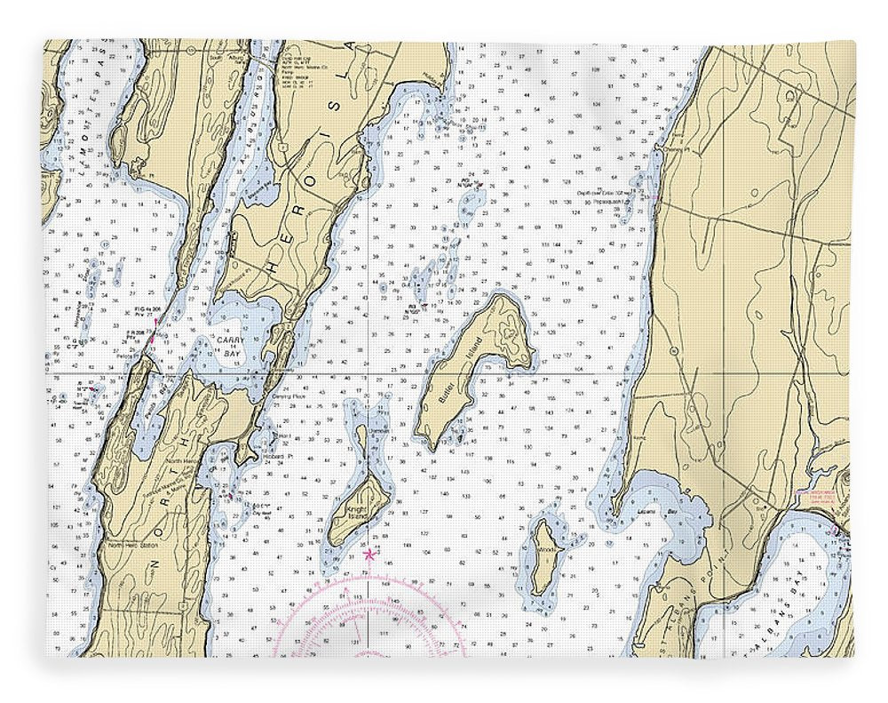 Lake Champlain -lake Champlain  Nautical Chart _v5 - Blanket