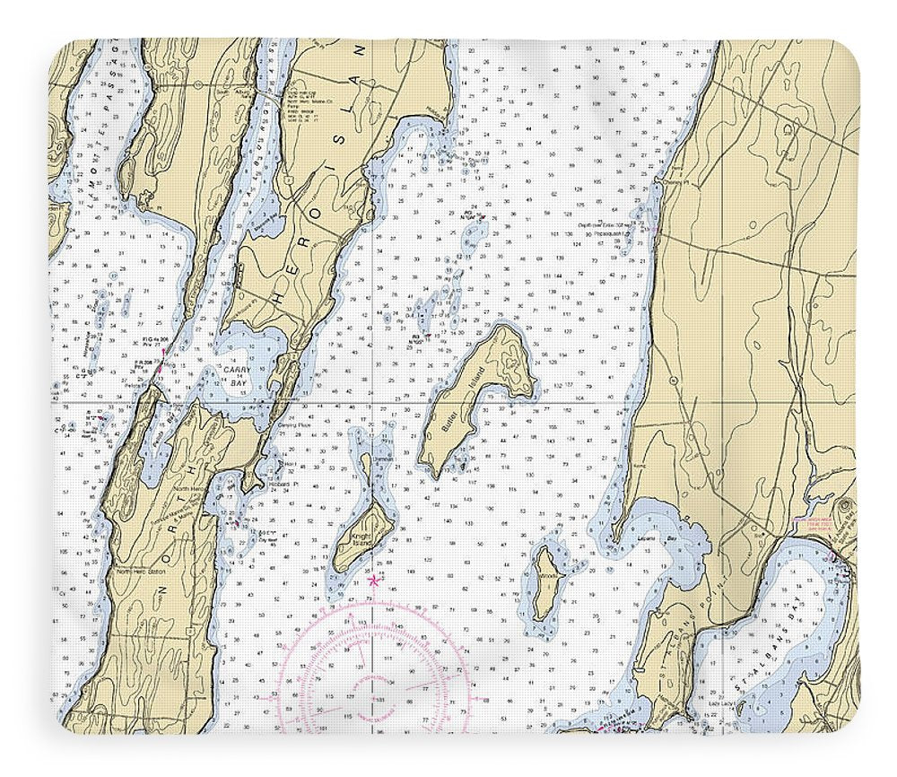 Lake Champlain -lake Champlain  Nautical Chart _v5 - Blanket