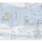 Marquesas Keys Florida Nautical Chart - Blanket