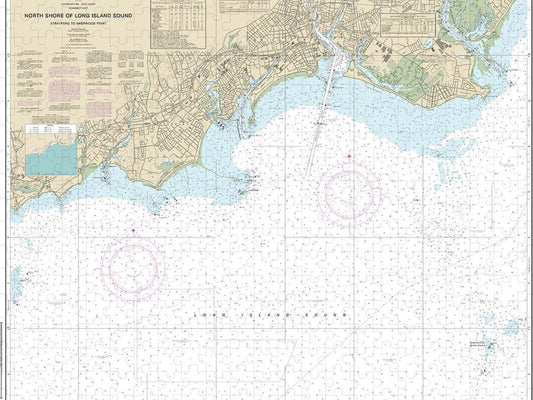 Nautical Chart 12369 North Shore Long Island Sound Stratford Sherwood Point Puzzle