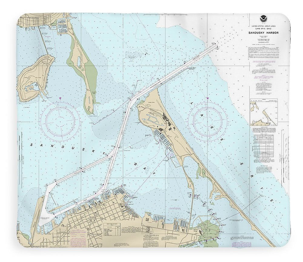 Nautical Chart 14845 Sandusky Harbor Blanket