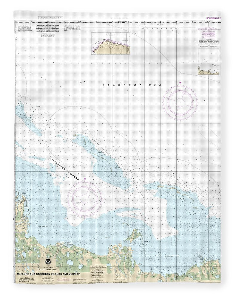 Nautical Chart-16046 Mcclure-stockton Islands-vicinity - Blanket