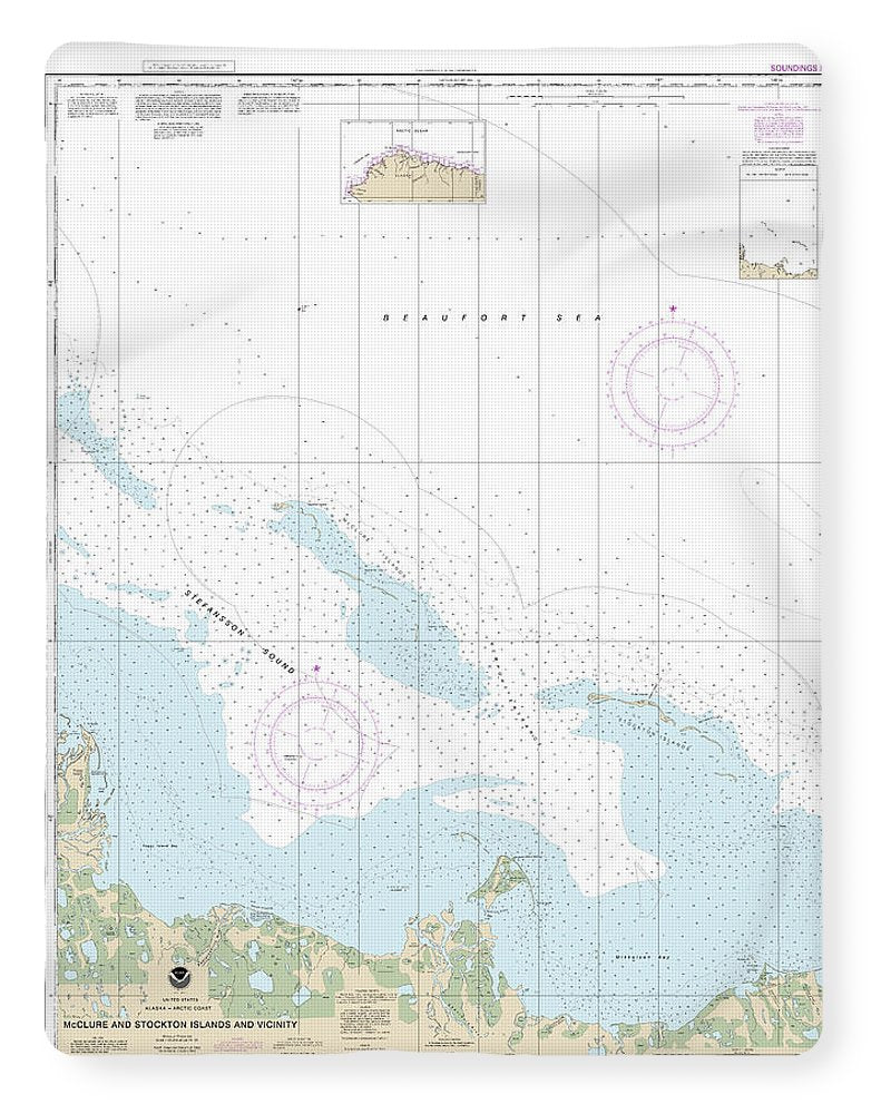 Nautical Chart-16046 Mcclure-stockton Islands-vicinity - Blanket