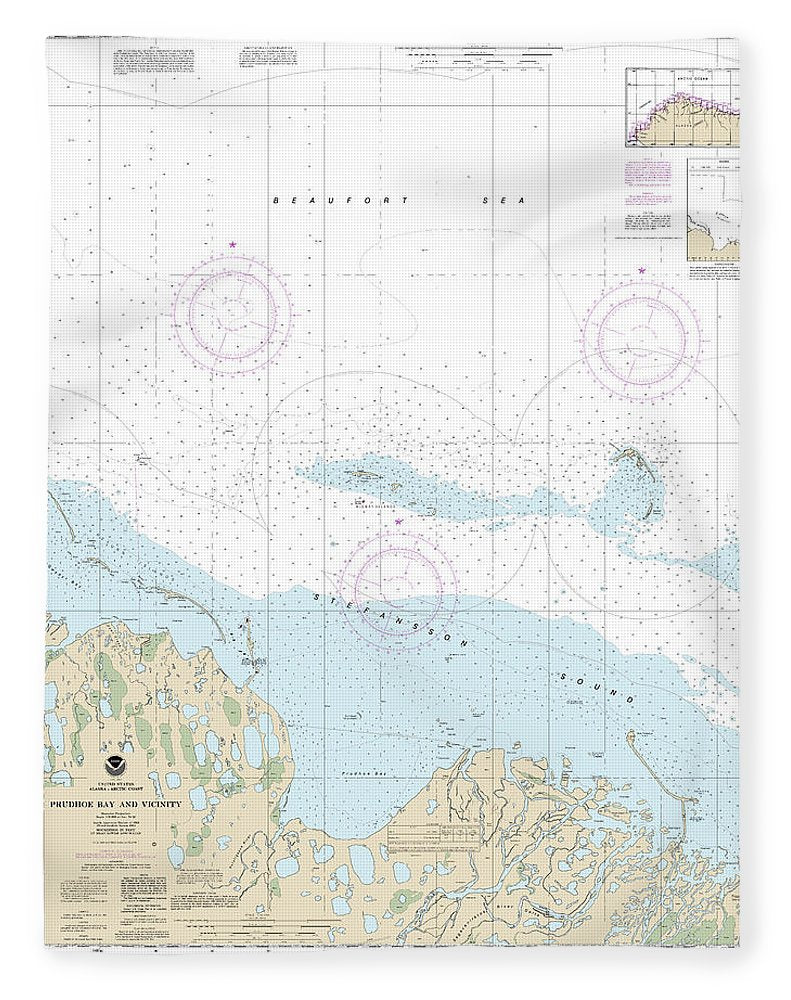 Nautical Chart-16061 Prudhoe Bay-vicinity - Blanket