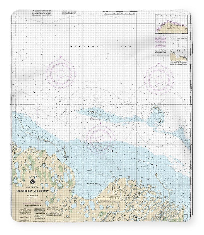 Nautical Chart-16061 Prudhoe Bay-vicinity - Blanket