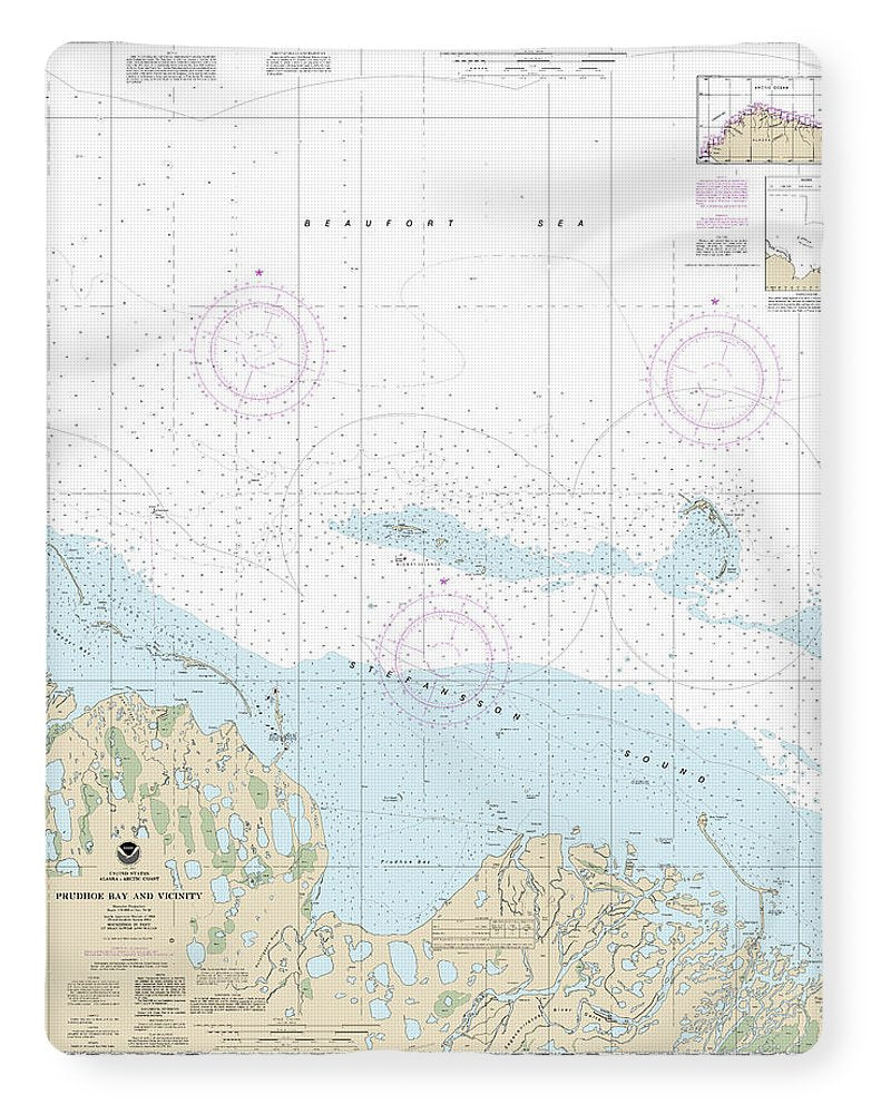 Nautical Chart-16061 Prudhoe Bay-vicinity - Blanket