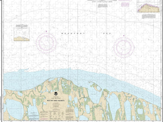 Nautical Chart 16066 Pitt Pt Vicinity Puzzle