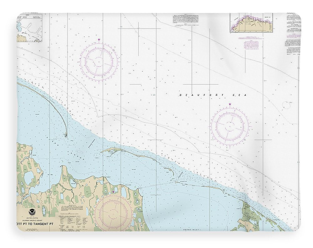 Nautical Chart-16081 Scott Pt-tangent Pt - Blanket