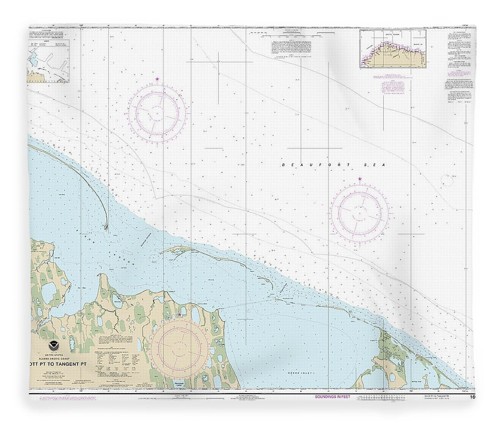 Nautical Chart 16081 Scott Pt Tangent Pt Blanket
