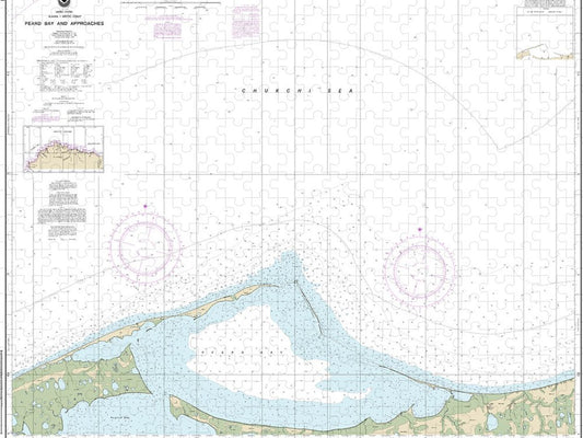 Nautical Chart 16084 Peard Bay Approaches Puzzle