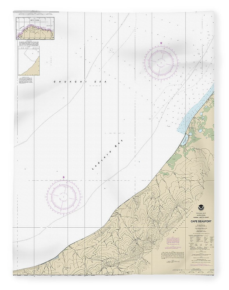 Nautical Chart-16103 Cape Beaufort - Blanket