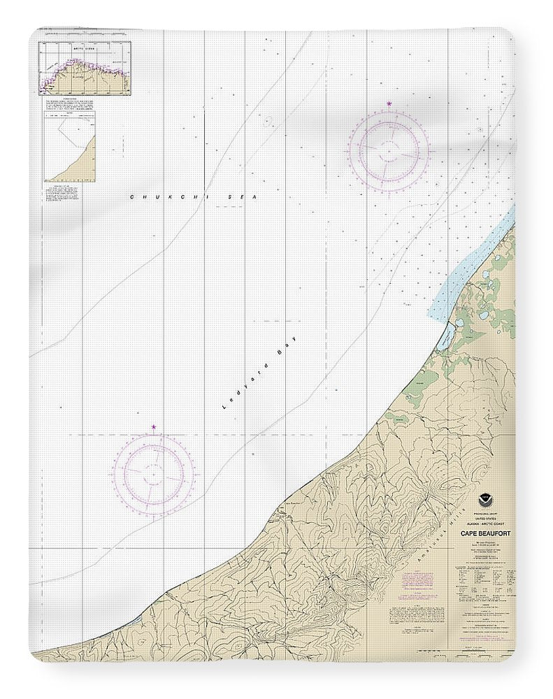 Nautical Chart-16103 Cape Beaufort - Blanket