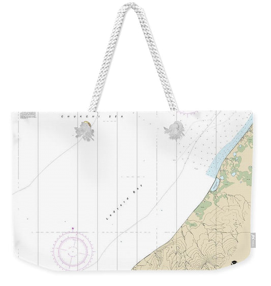 Nautical Chart-16103 Cape Beaufort - Weekender Tote Bag