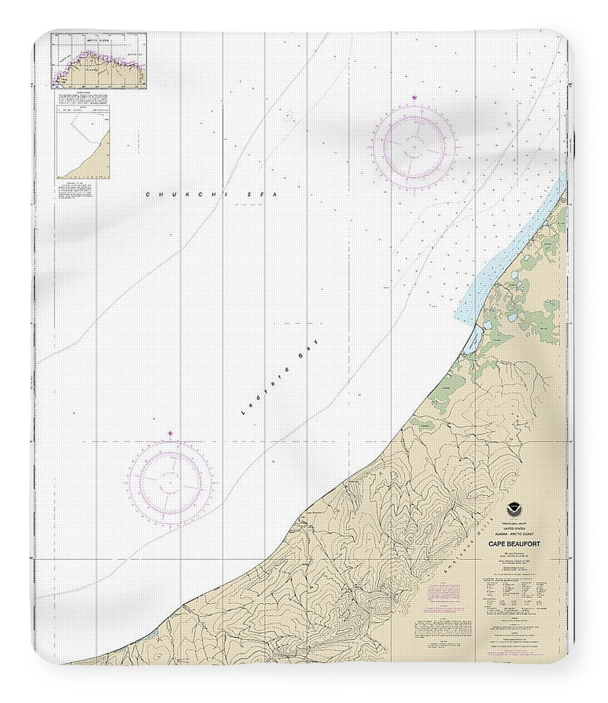 Nautical Chart-16103 Cape Beaufort - Blanket