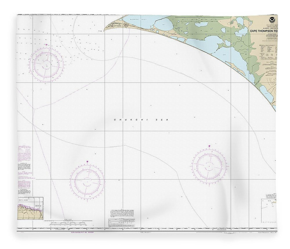 Nautical Chart 16124 Cape Thompson Point Hope Blanket