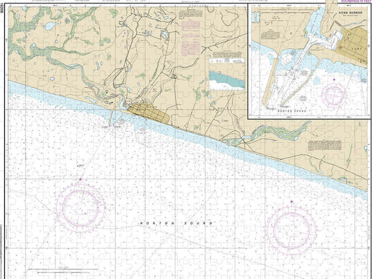 Nautical Chart 16206 Nome Hbr Approaches, Norton Sound, Nome Harbor Puzzle