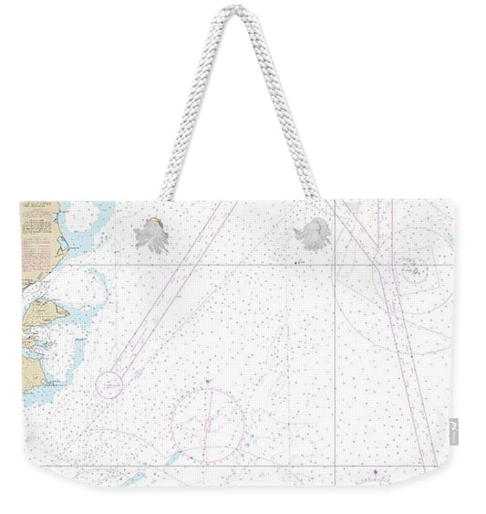 Nautical Chart-16220 Bering Sea St Lawrence Island-bering Strait - Weekender Tote Bag