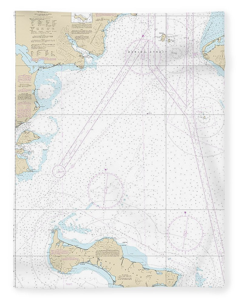 Nautical Chart-16220 Bering Sea St Lawrence Island-bering Strait - Blanket