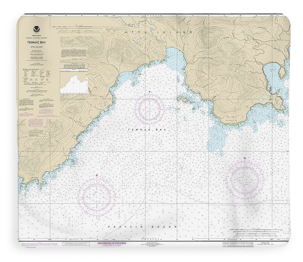 Nautical Chart-16431 Temnac Bay - Blanket