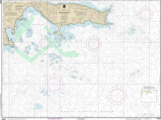 Nautical Chart 16432 Massacre Bay Puzzle