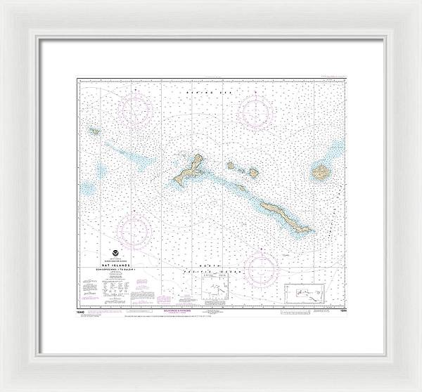 Nautical Chart-16440 Rat Islands Semisopochnoi Island-buldir L - Framed Print