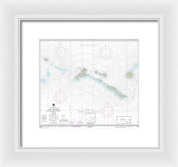 Nautical Chart-16440 Rat Islands Semisopochnoi Island-buldir L - Framed Print