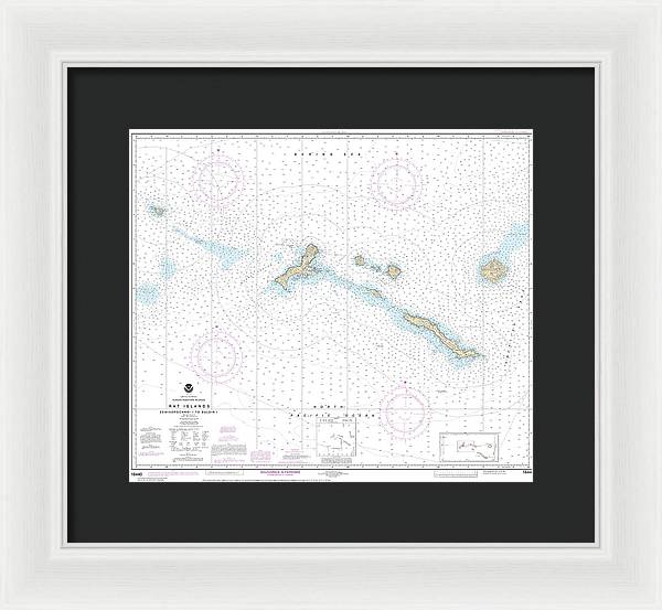 Nautical Chart-16440 Rat Islands Semisopochnoi Island-buldir L - Framed Print