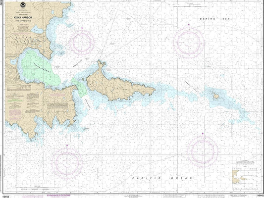 Nautical Chart 16442 Kiska Harbor Approaches Puzzle