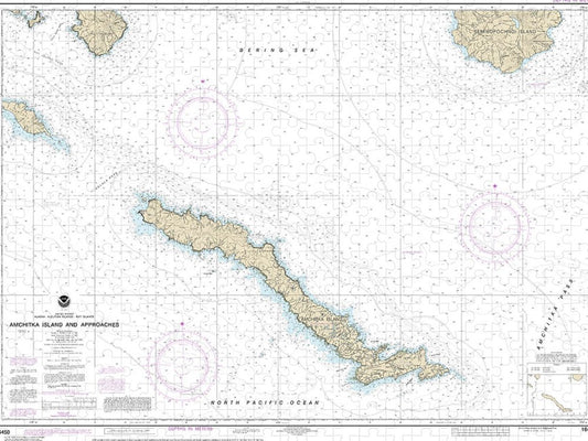 Nautical Chart 16450 Amchitka Island Approaches Puzzle