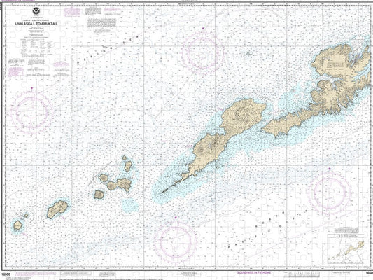 Nautical Chart 16500 Unalaska L Amukta L Puzzle